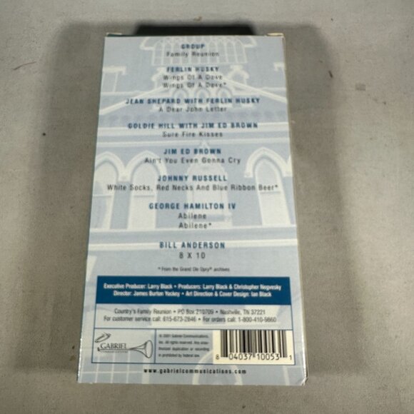 Opry Family Reunion Volume Five Featuring Ferlin Husky Gabriel VHS 2001 - Picture 2 of 3